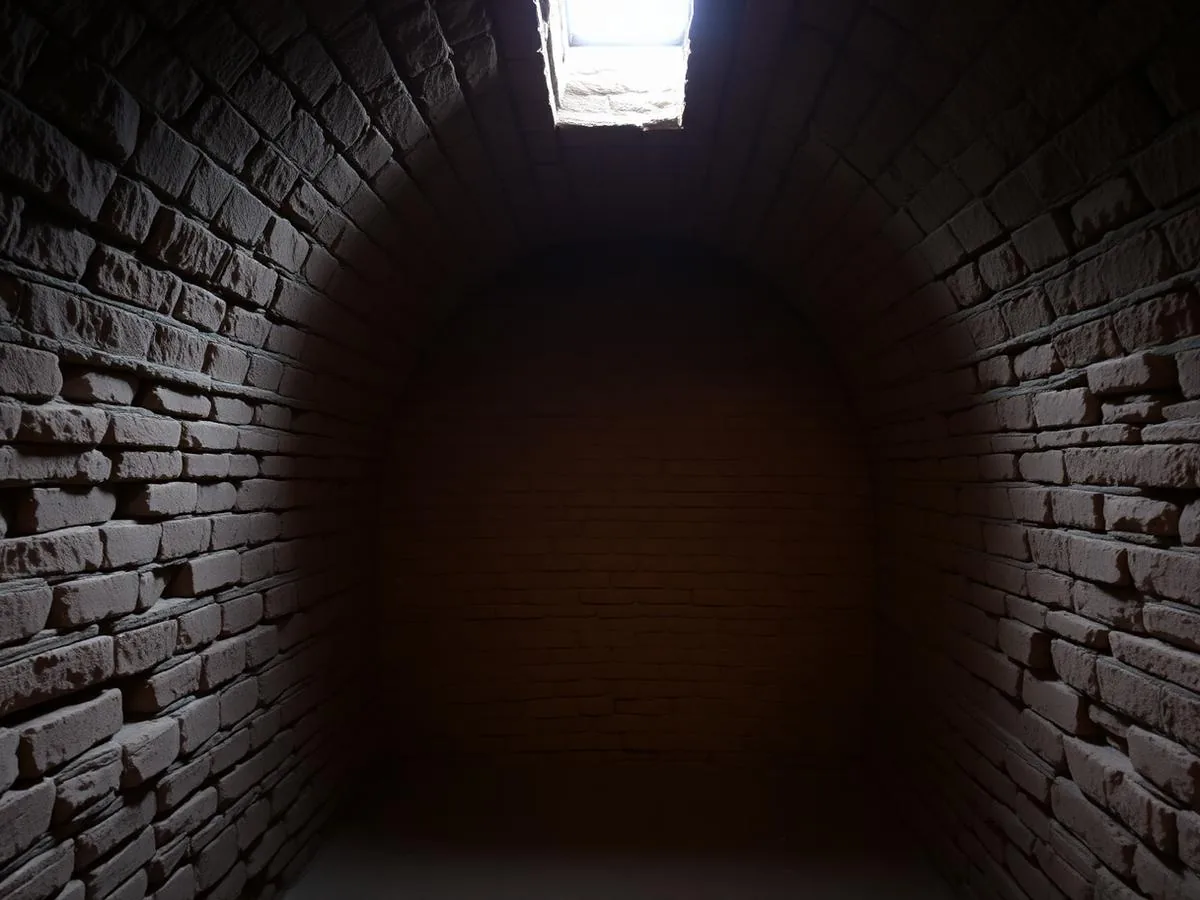 Volta ribassata del seminterrato