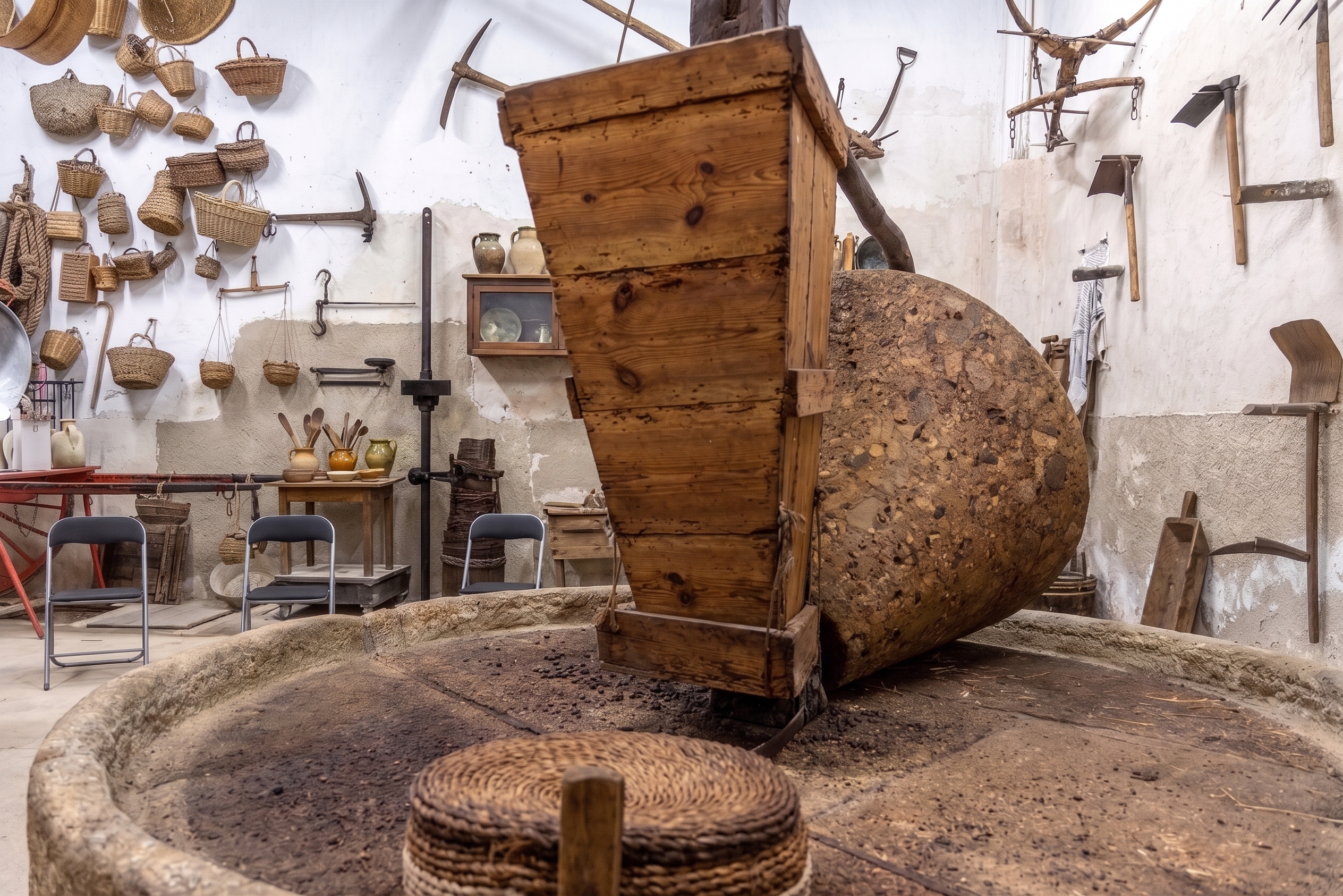 Frantoio del XVII secolo e collezione etnografica a Finca Morote